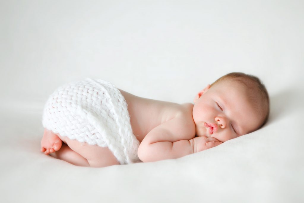Neugeborenes Baby - Nachsorge